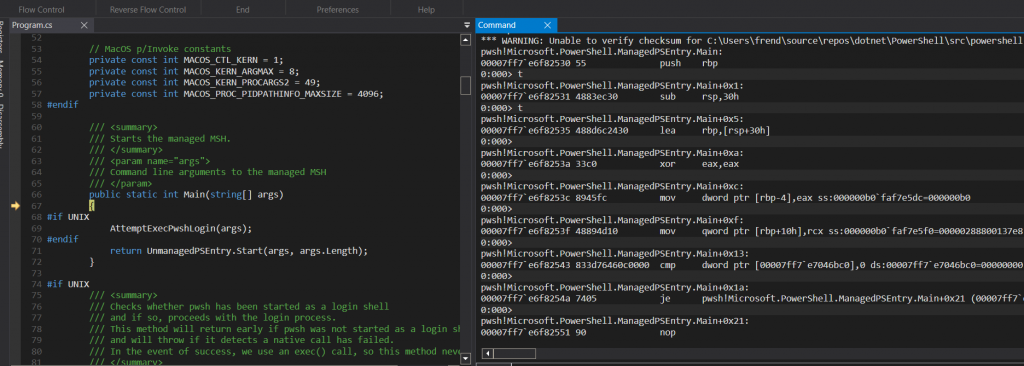 如何调试 PowerShell